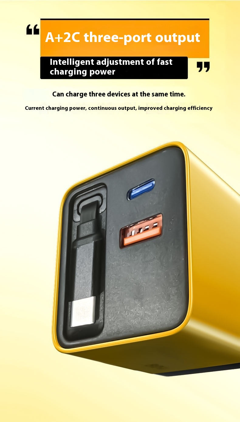 USB-C Fast Charger - Gallium Nitride GaN Technology for Phone Dropshipman