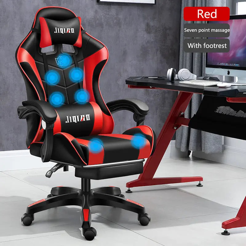 Men's Computer Home Comfort Ergonomic Dormitory Gaming Seat Swivel Chair Dropshipman