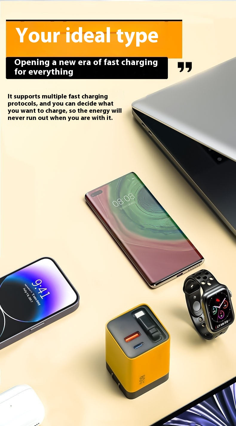 USB-C Fast Charger - Gallium Nitride GaN Technology for Phone Dropshipman