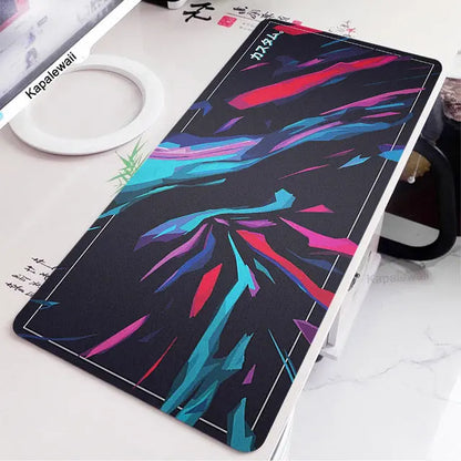 Black And White Desk Mat Gaming Mouse Pad Large Mousepad Gam Dropshipman