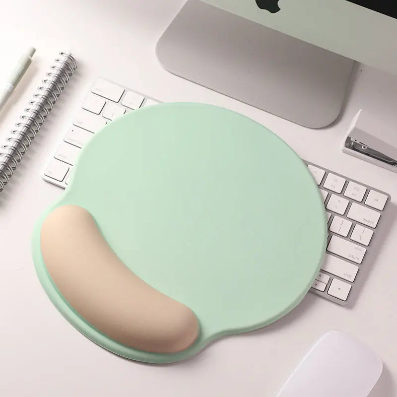 Candy Color Wrister Protective Mouse Pad Office Keyboard Support Dropshipman