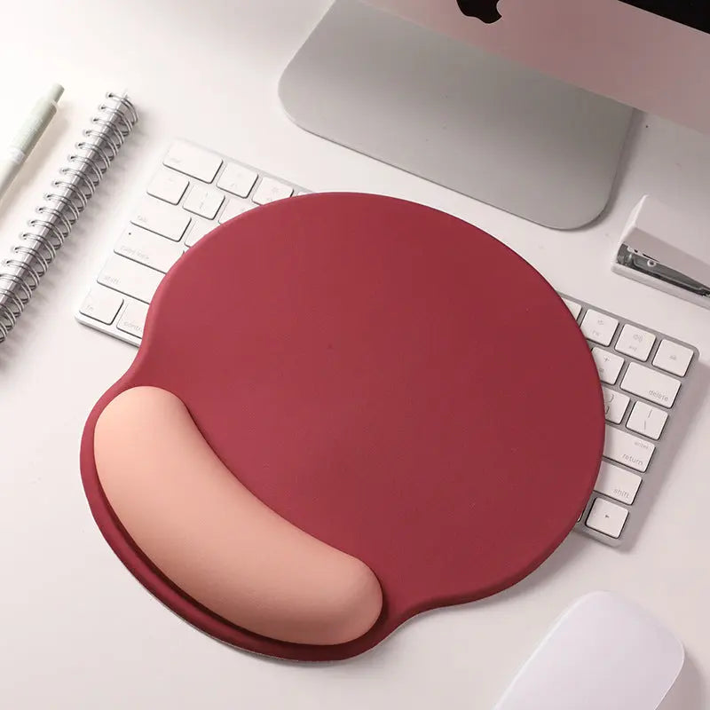 Candy Color Wrister Protective Mouse Pad Office Keyboard Support Dropshipman