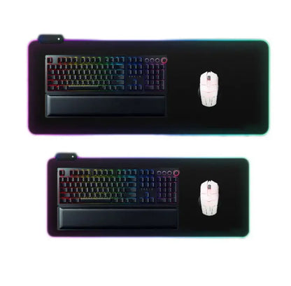 Led Luminous Mouse Pad RGB Large Table Mat Eat Chicken Dropshipman