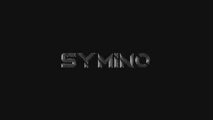 Symino Ergonomic Gaming Chair with Footrest - Breathable PC Chair with Adjustable Lumbar Support